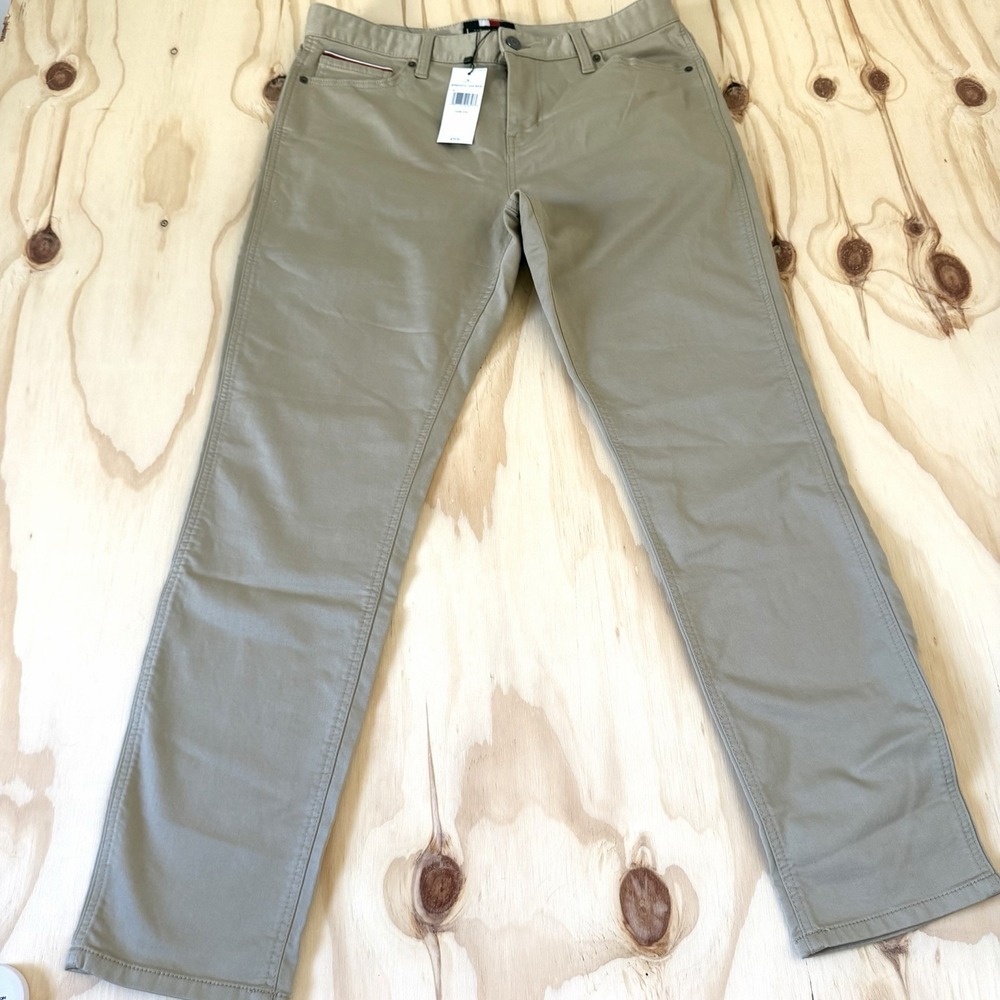 Tommy Hilfiger Flex Khaki Slim Stretch Pants 34X32